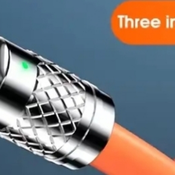 3-in-1 USB Charging Cable Charging/Data Sync Cable - Picture 5 of 11